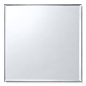 16 inch square beveled mirror on a white backdrop - thumbnail number 1