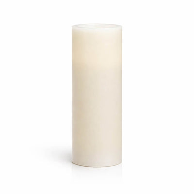 Richland Flameless LED Pillar Candles 3"x9" Ivory Set of 6