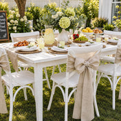 Linen Chair Sash / Table Runner 8in x 108in - thumbnail number 7