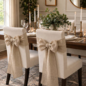 Linen Chair Sash / Table Runner 8in x 108in - thumbnail number 8
