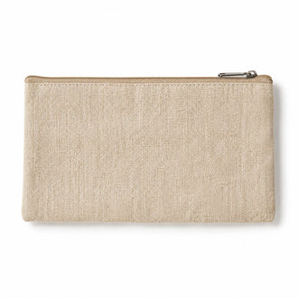 Zippered 9" x 5" Burlap Bag Set of 6