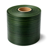 Variegated Aspidistra Leaf Floral Ribbon 4in x 50yds Dark Green - thumbnail number 1