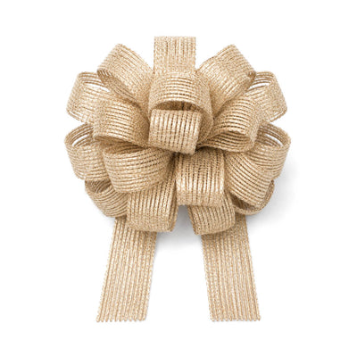 Burlap Pull Bows Set of 12