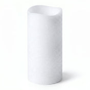 Richland 4" x 8" Large LED Pillar Candle with Wavy Top - thumbnail number 1