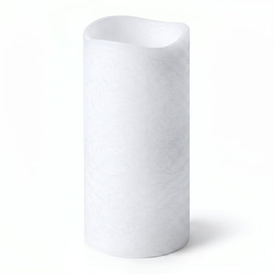 Richland 4" x 8" Large LED Pillar Candle with Wavy Top