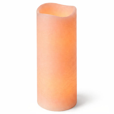 Richland 4" x 10" Large LED Pillar Candle with Wavy Top - Set of 6 - thumbnail number 2