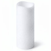 Richland 4" x 10" Large LED Pillar Candle with Wavy Top - Set of 6 - thumbnail number 1