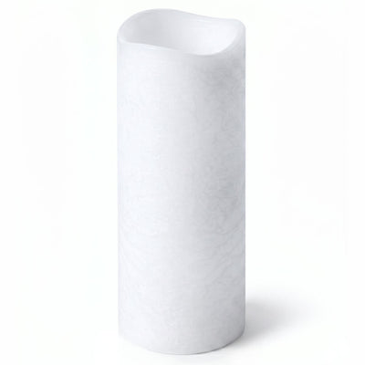 Richland 4" x 10" Large LED Pillar Candle with Wavy Top
