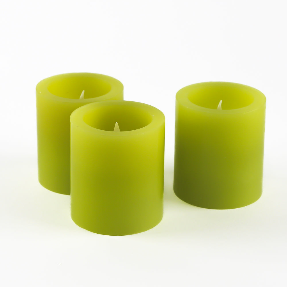 Richland LED Votive Candles Green