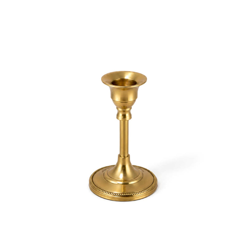 Taper Candlestick Gold 5in - thumbnail number 1