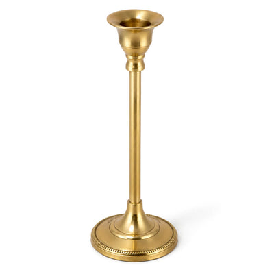 Taper Candlestick Gold 9in