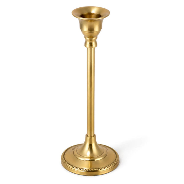 Taper Candlestick Gold 9in