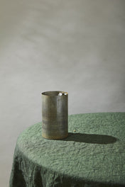 Norah Corrugated Zinc Vase 7" - thumbnail number 4