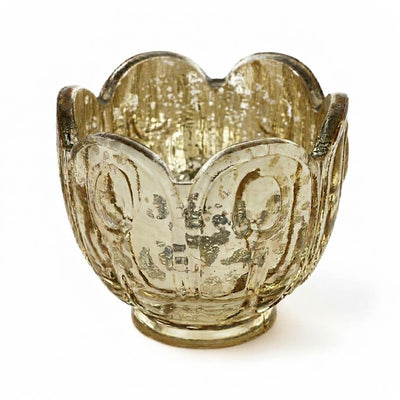 Gold Carraway Votive Holders Set of 6