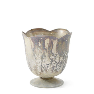 Chelsea Vase 4.75" x 5" Marbled