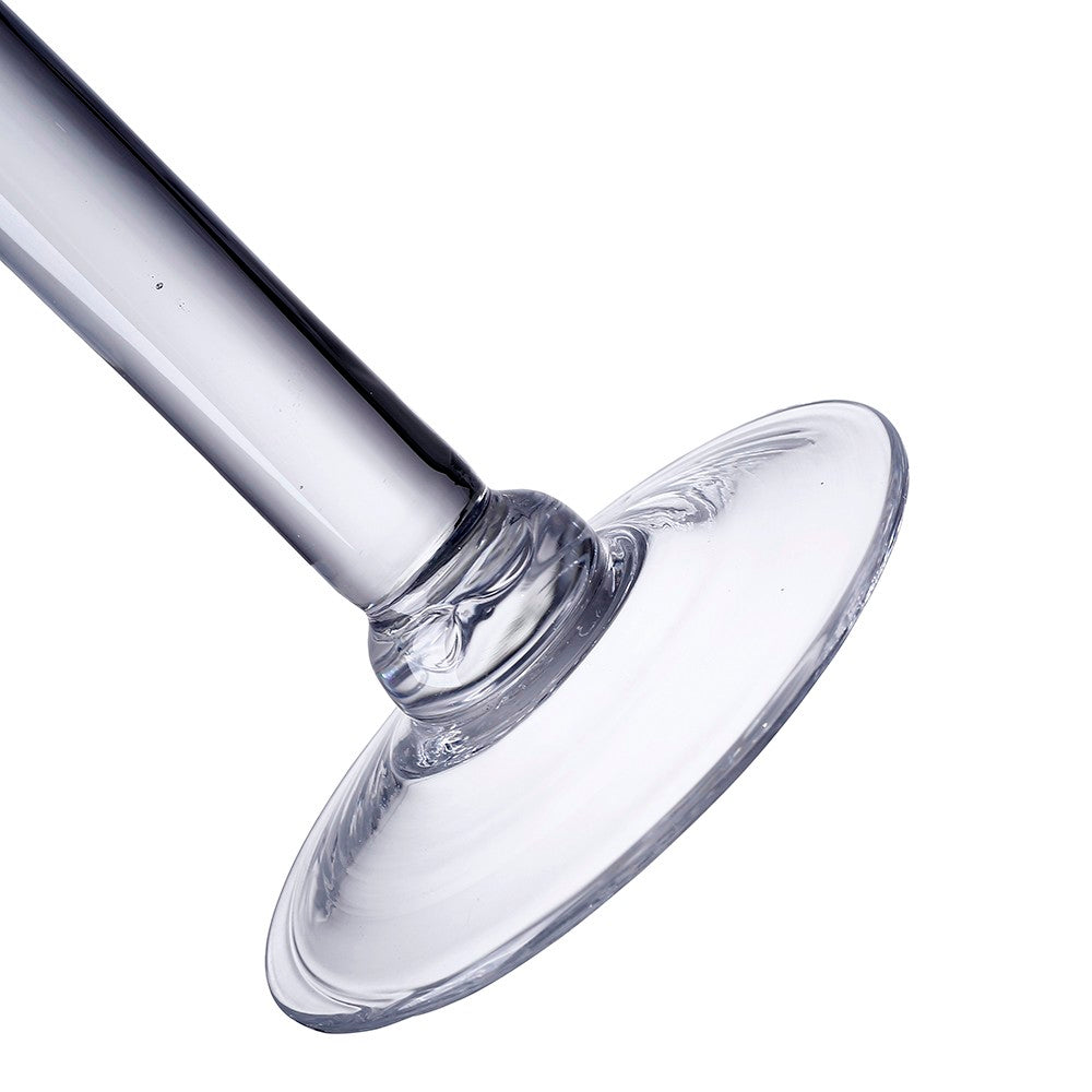 Cylinder Pedestal Vase 24" Thick Glass