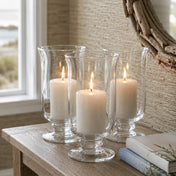 8in Hurricane Vase & Candle Holder - thumbnail number 6