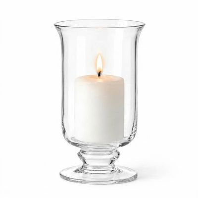 8in Hurricane Vase & Candle Holder - thumbnail number 2