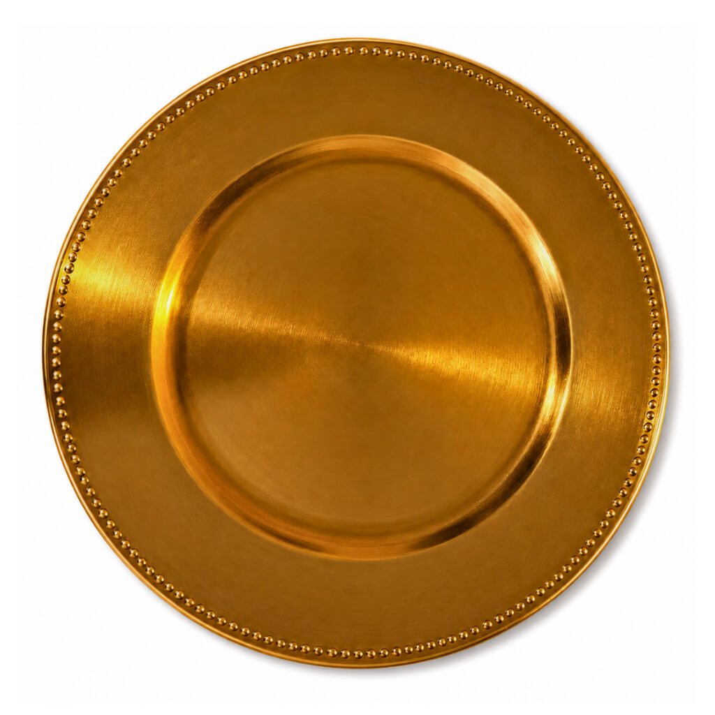 Richland Beaded Charger Plate 13