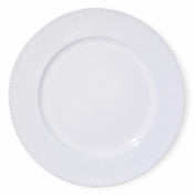 Richland Beaded Charger Plate 13" White Set of 12 - thumbnail number 1