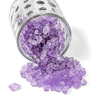 Richland Glass Pebble Vase Filler – Purple (1 Container)