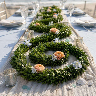 Richland Preserved Boxwood Garland 70" - thumbnail number 3