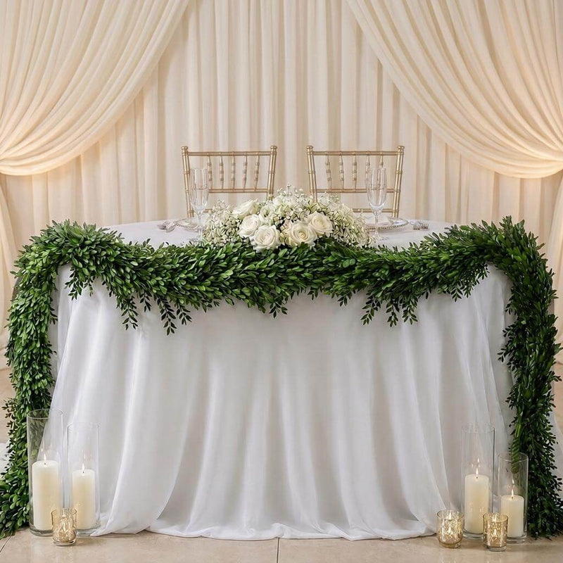 Richland Preserved Boxwood Garland 70" - thumbnail number 9