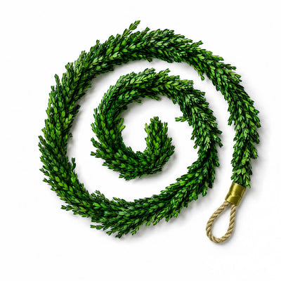 Richland Preserved Boxwood Garland 70"