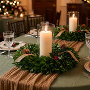 Richland Preserved Boxwood Wreath 8” - thumbnail number 3