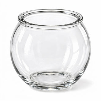 Richland Bubble Ball Vase with Rim 3" Set of 12