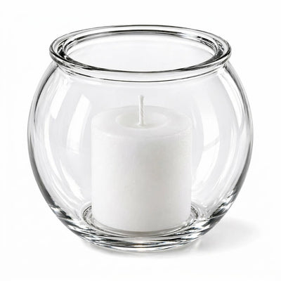Richland Bubble Ball Vase with Rim 3" Set of 12 - thumbnail number 2