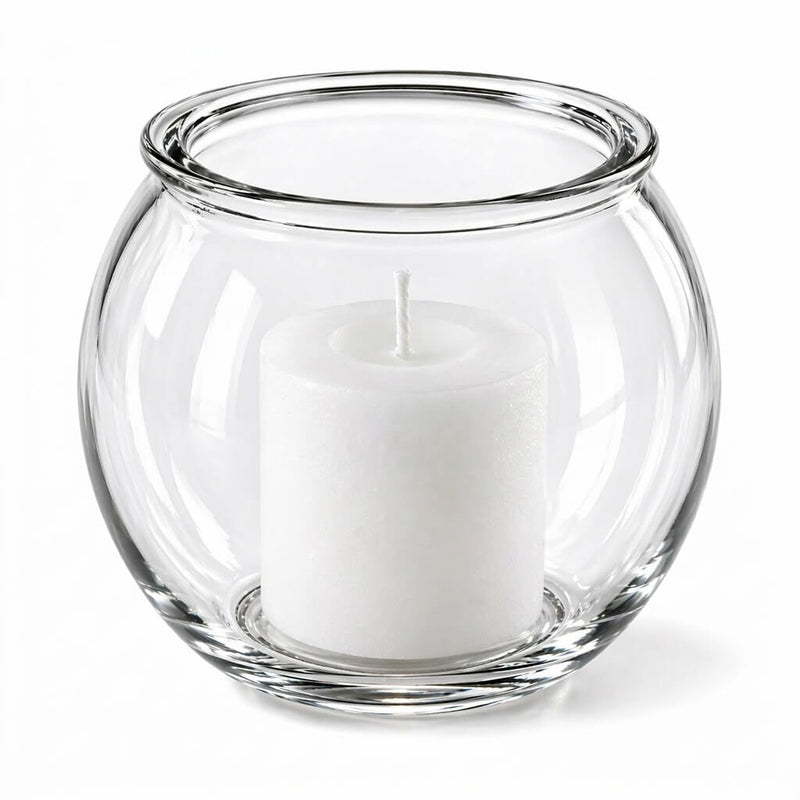 Richland Bubble Ball Vase with Rim 3" Set of 12 - thumbnail number 2