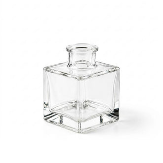 Richland Glass Bud Vase 3" Clear Square Set of 12