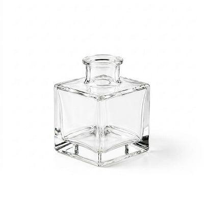 Richland Glass Bud Vase 3" Clear Square Set of 12