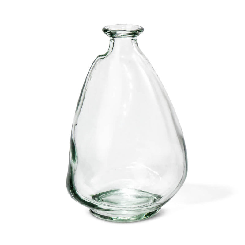4.5" teardrop glass bottle on a white background - thumbnail number 1