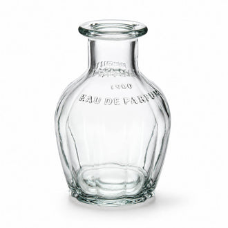 Richland Vintage French Parfum Glass Bottle 5.5" Set of 6