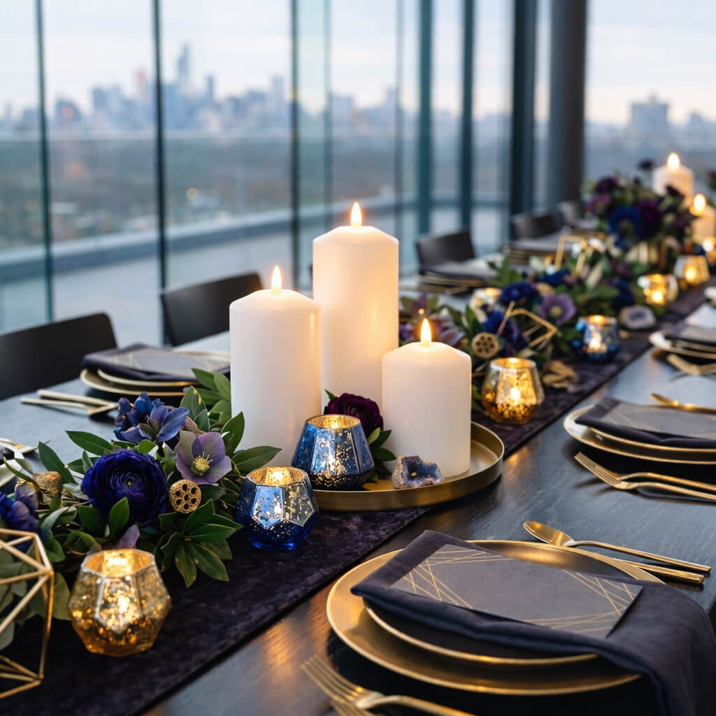 Richland 3"X6" Bullet LED Wax Candle Set of 12