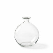 Clear glass Jolie Vase shown on a white background - thumbnail number 1