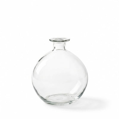 Clear glass Jolie Vase shown on a white background - thumbnail number 1