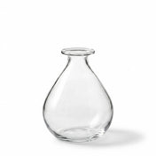 Clear glass Opal Vase shown on a white background - thumbnail number 1