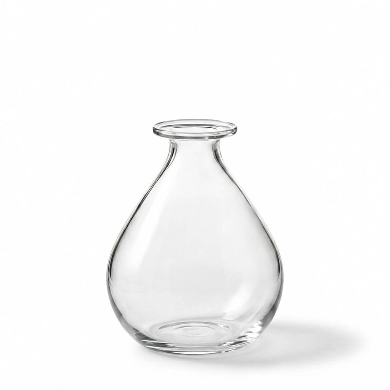 Clear glass Opal Vase shown on a white background - thumbnail number 1