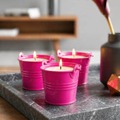 Richland 2" Iron Favor Bucket, Fuchsia Set of 25 - thumbnail number 7