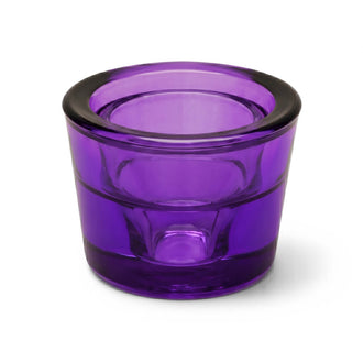 Richland Multi-Use Tealight and Taper Holder Purple Set of 12