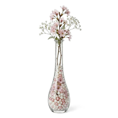 Richland Clear Round Teardrop Bud Vase 7” Set of 48 - thumbnail number 3
