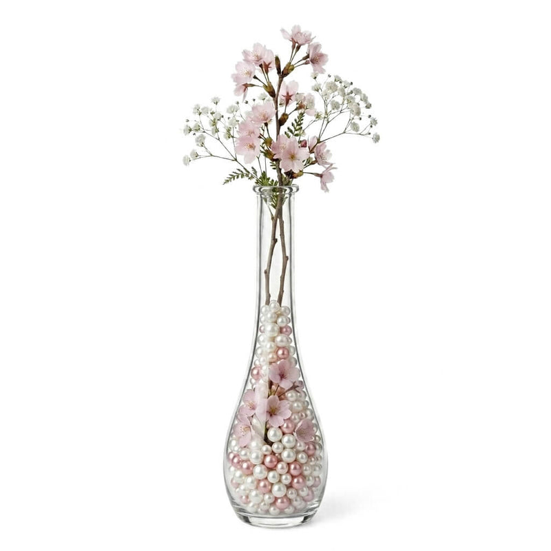 Richland Clear Round Teardrop Bud Vase 7” Set of 48 - thumbnail number 3