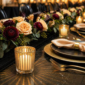 Richland Gold Stripe Glass Holder - Small Set of 12 - thumbnail number 5