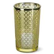 Richland Gold Lattice Glass Holder - Large Set of 12 - thumbnail number 2