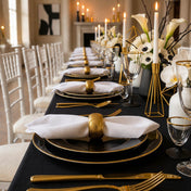 Richland Napkin Ring 2.3" Gold Set of 12 - thumbnail number 4