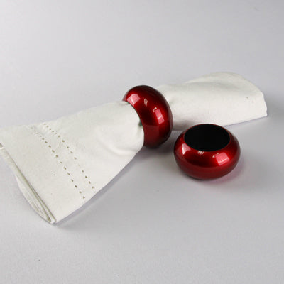 Richland Napkin Ring 2.3" Red - thumbnail number 2