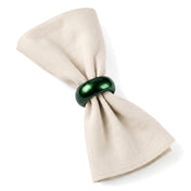 Richland Napkin Ring 2.3" Forest Green Set of 12 - thumbnail number 2